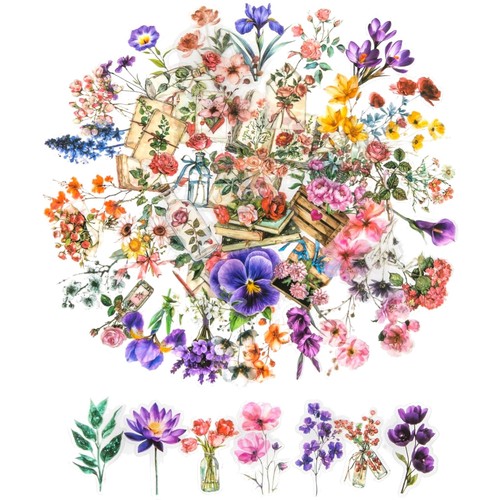 Scrapbook sticker blumen - scrapbook,