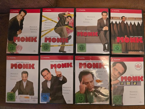 Monk dvd sammelbox staffel - monk,