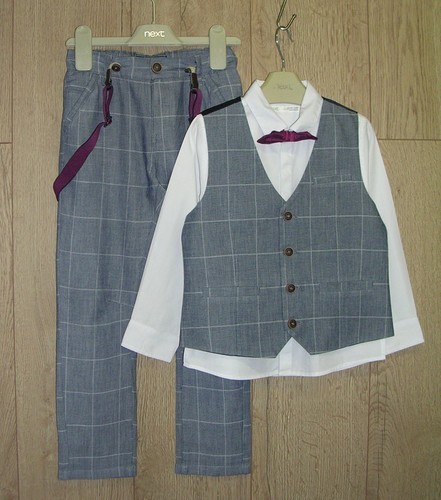 Next jungen blau kariert hose - next,