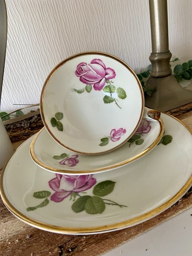 Sammeltasse pink rose johann - , rose,