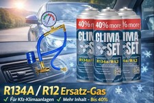 Klima R134A / R12 Ersatzgas AC