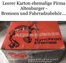 Altenburger Synchron Bremse  Original Karton leer.