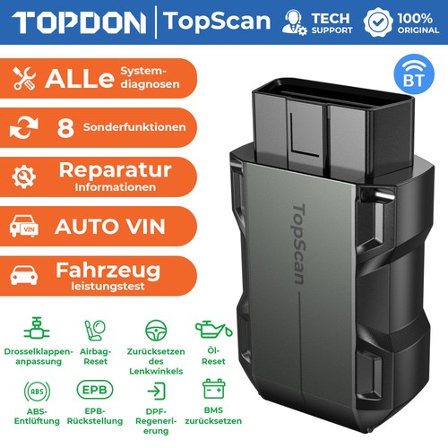 Topdon topscan lite kfz obd2 - kfz,