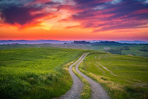 Wandbild schöne landschaft - schöne,