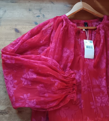 Mango festliche chiffonbluse - mango,