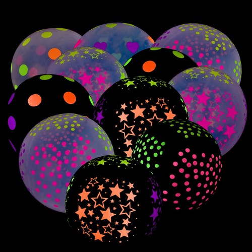 Stück neon luftballons - 35,