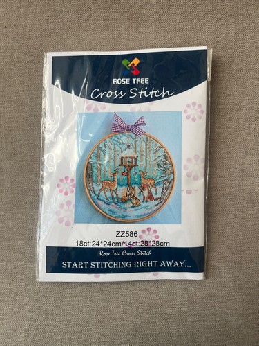 Stickpackung kreuzstich winter - kreuzstich,