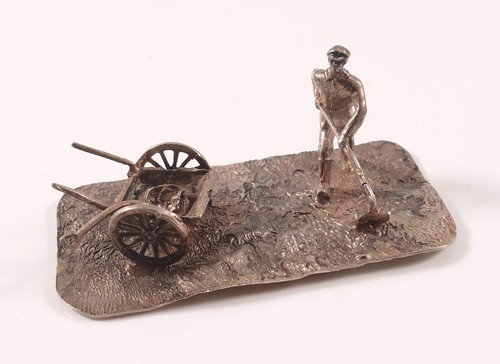 Silberfigur figur miniatur - figur,