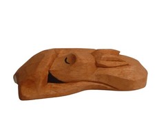 Krippenfigur Reh schlafend