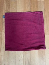 Linum exclusive Kissenhülle Deko Seide in rot 40x40 cm