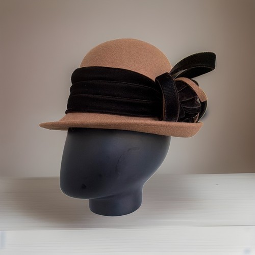 Vintage damen wollhut hut - wollhut,