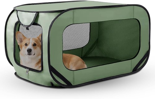 Faltbare hundetransportbox mit - faltbare,