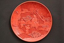 Chinesischer Rotlackteller