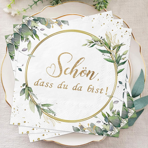 80stück servietten schön - servietten,