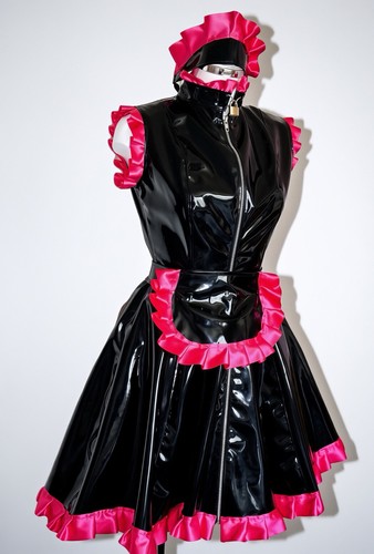 Misfitz schwarz pvc hot pink - misfitz, &
