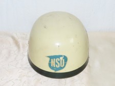 Vintage Motorradhelm Original Schüller Helm Schutzhelm! 50er Jahre! "NSU"
