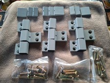 3 Stück Hueck Tür Drehband 3 teilig 