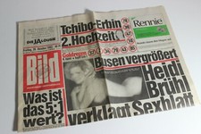 BILDzeitung 28.10.1983 Oktober
