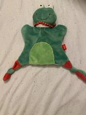 Puppe, Handpuppe,Frosch,Sigikid,Baby, Spielzeug,Retro,Vintage, Original 