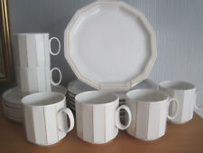 Rosenthal Polygon Korfu Kaffeeservice f. 6 Pers. 18 tlg. mit Goldrand 70er Jahre