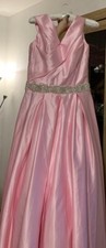 Verlobungskleid / Ballkleid bonbonrosa Versand möglich
