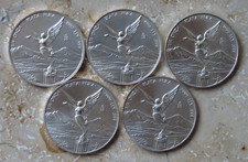 Mexiko Libertad Silber 5 x 1/4