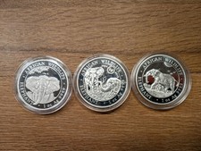 Somalia Elephant 3 * 1 Unze