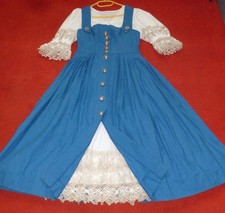 Trachten-Landhauskleid Chiemseer mit Bluse und Unterrock Gr.42