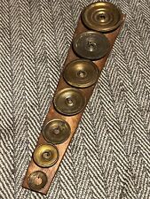 ANTIKES MESSING GEWICHT SET GRIECHISCHE GEWICHTE DRACHME MÜNZE GELD GEWICHTE VINTAGE BRONZE