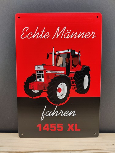 Ihc 1455 blechschild echte - ihc,