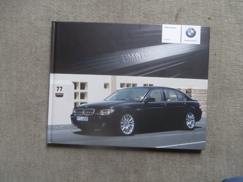 Bmw 7er limousine individual - bmw,