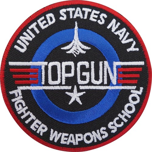 Top gun aufnäher bügelbild - aufnäher,