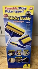 3 Set Sticky Buddy Roller Wiederverwendbare Fusselwalze Fusselrolle Fusselbürste