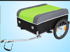 Fahrrad Lastenanhänger mit Abdeckung