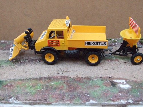 Britains schneepflug unimog - britains,