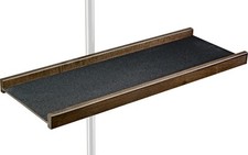 Noten Ablage Instrument K&M 12211 Nussbaum Filz anklemmbar Holz bis 30mm