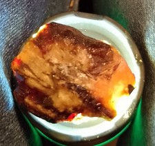 BERNSTEIN 46,85 Ct Natürliche UNGESCHLIFFENE Roh ROH ZERTIFIZIERT Rot Lose Ed...