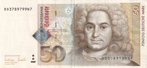 Schein deutschland 1996 - 50,