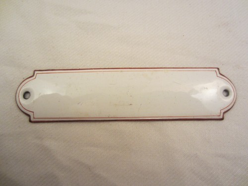 Email metall schild - email,