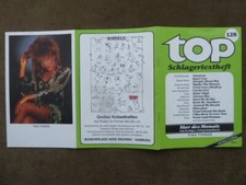 top Schlagertextheft Nr. 128