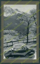 Wasow Fotodruck Messerschmitt Kabinenroller KR 175 Alpenfahrt Mutter Kind 1955