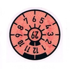 AUFKLEBER ABZEICHEN -