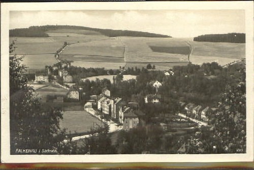 Falkenau sachsen 1931 - falkenau, x