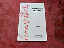 BERNSTEIN Chichester Psalms