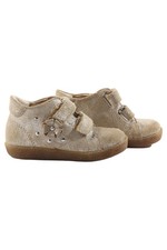falcotto by naturino Kinder Schnürschuhe Gold Gr. 21 Glitzer Elegant