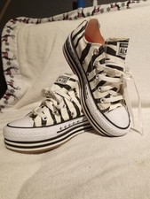 Converse Chuck Taylor ALL Star Low Zebra Platform Sneakers Women’s Größe 36,5