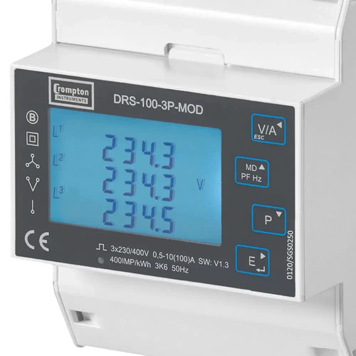 Crompton smartmeter phasig - smartmeter, 3-phasig
