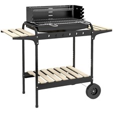 Outsunny Holzkohlegrill BBQ