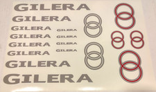 Satz Aufkleber Gilera Moped