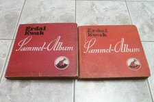 2 Sammelbilderalben Erdal 1-134 mit einigen Lücken